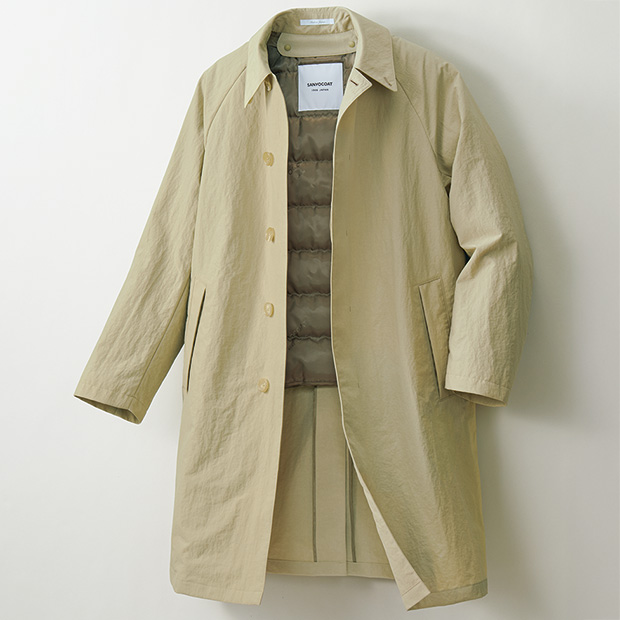 青森ダウンライナー付き･アンブレラコート