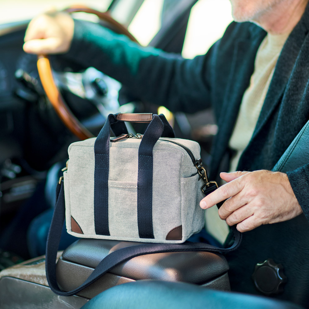 8号シャンブレー帆布･極小ボックストート