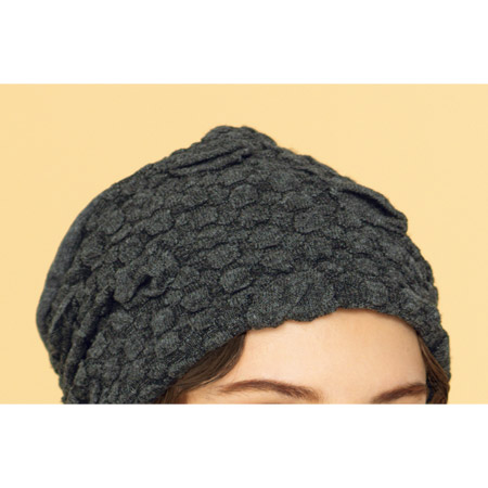 ポコポコデザインニット帽