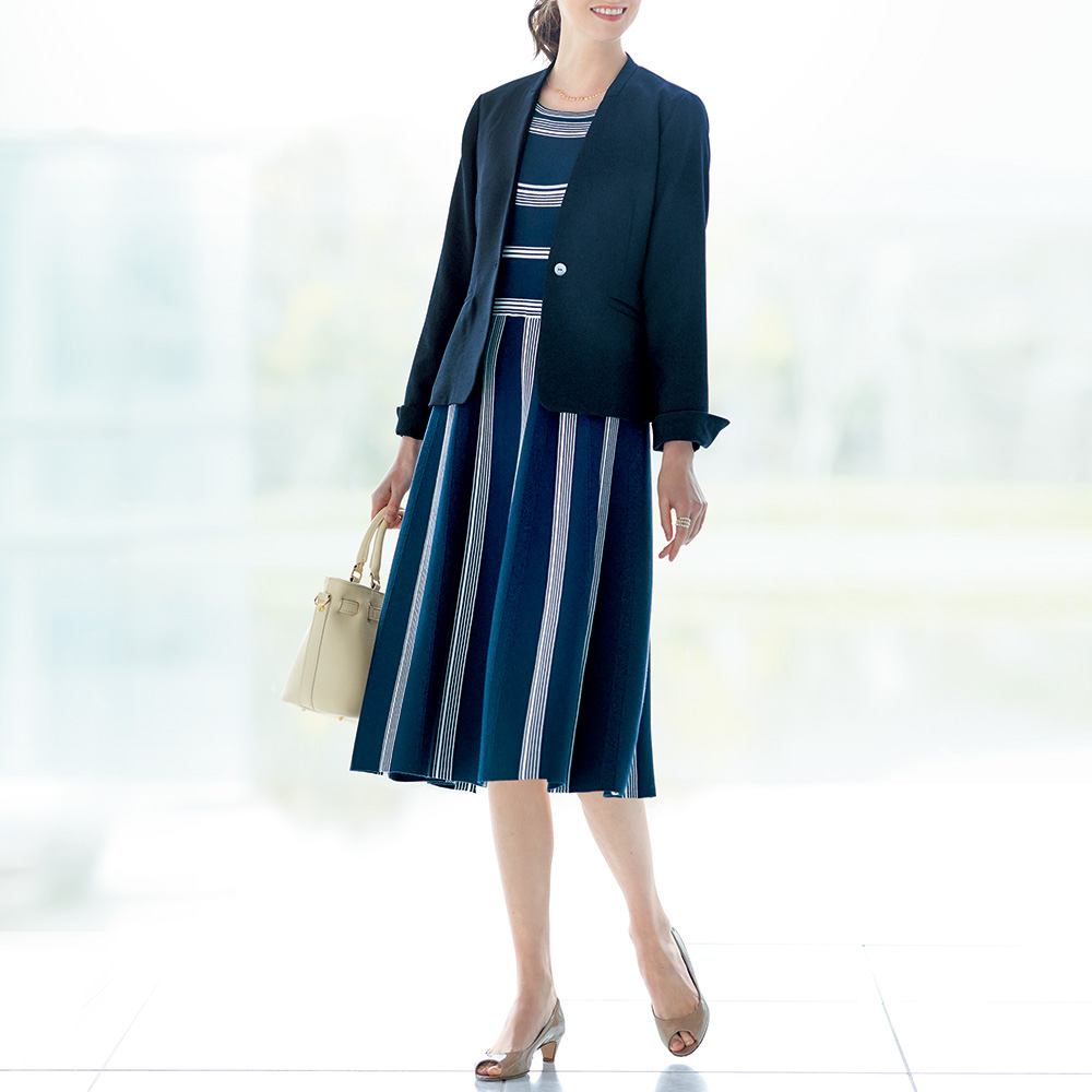 アンドレ マウリッチ コットンニットワンピース ライトアップオンラインストア