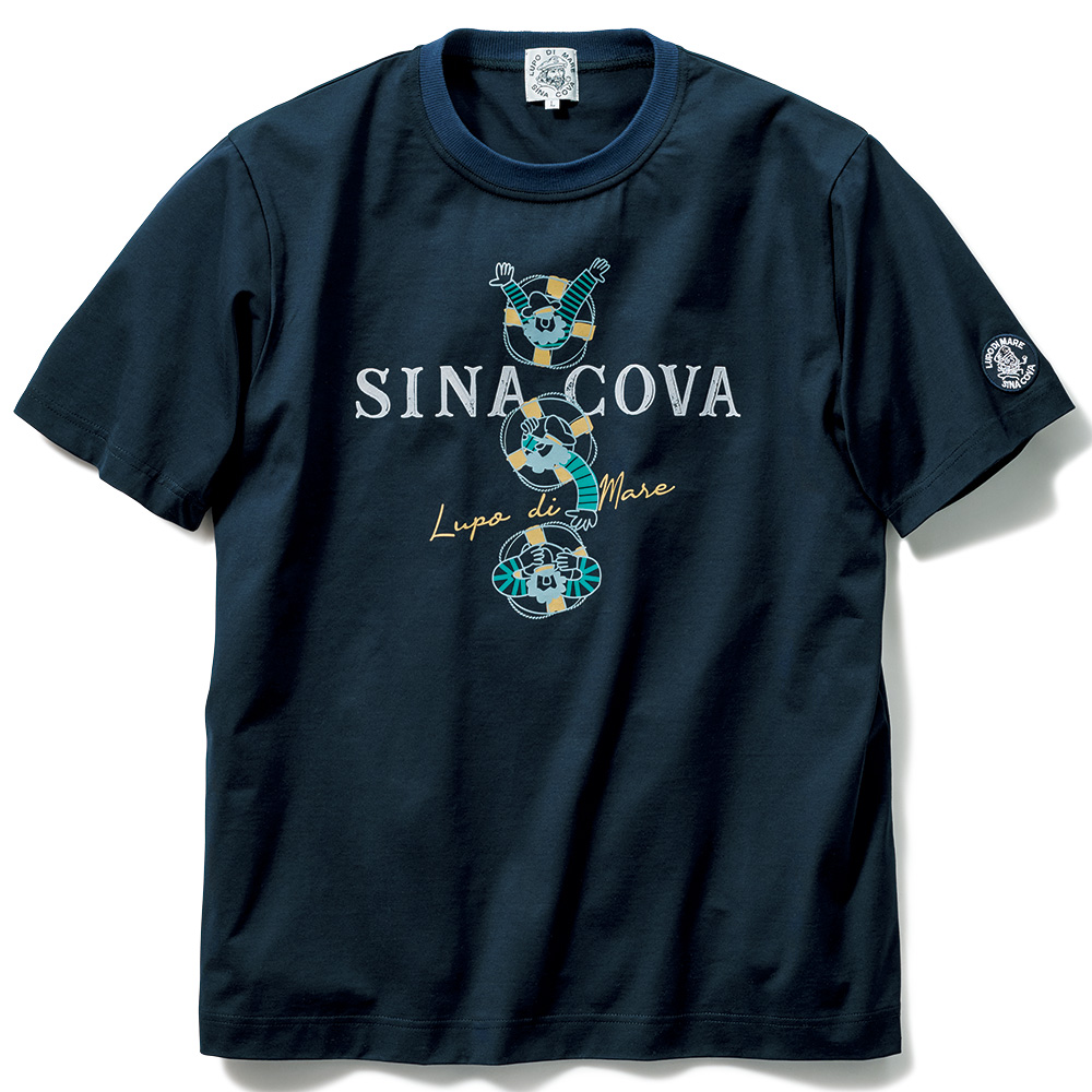 マリンデザイン・半袖Tシャツ