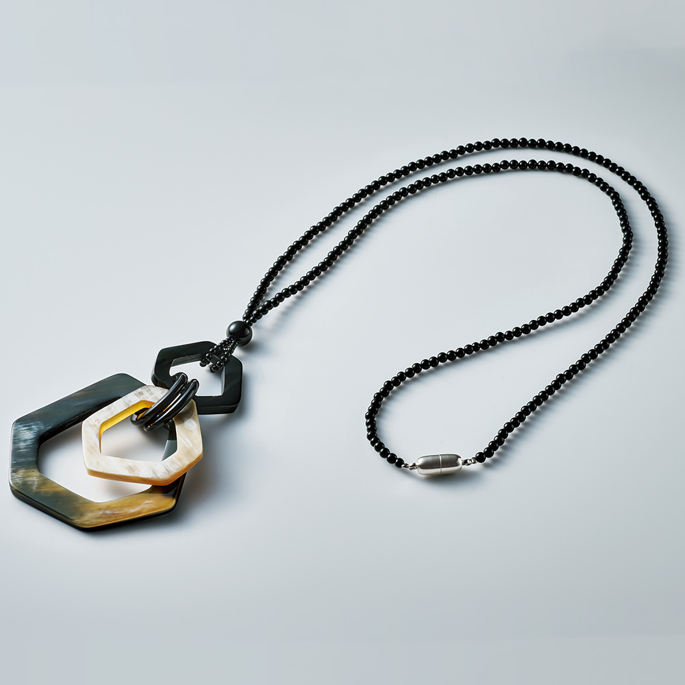 ホーンオニキスペンダント