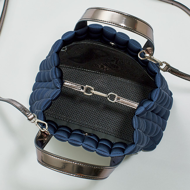 レザーを使わない・ふかふかハンドバッグ