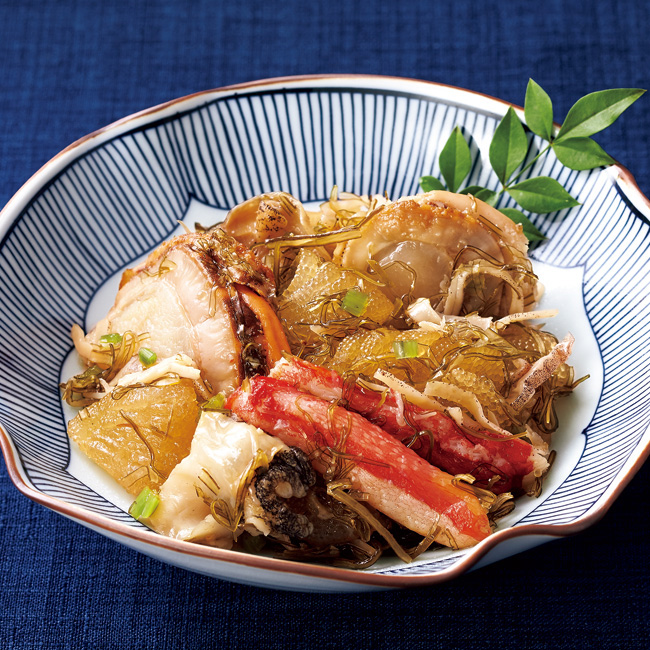 贅沢素材を愉しむ松前漬 3回頒布会