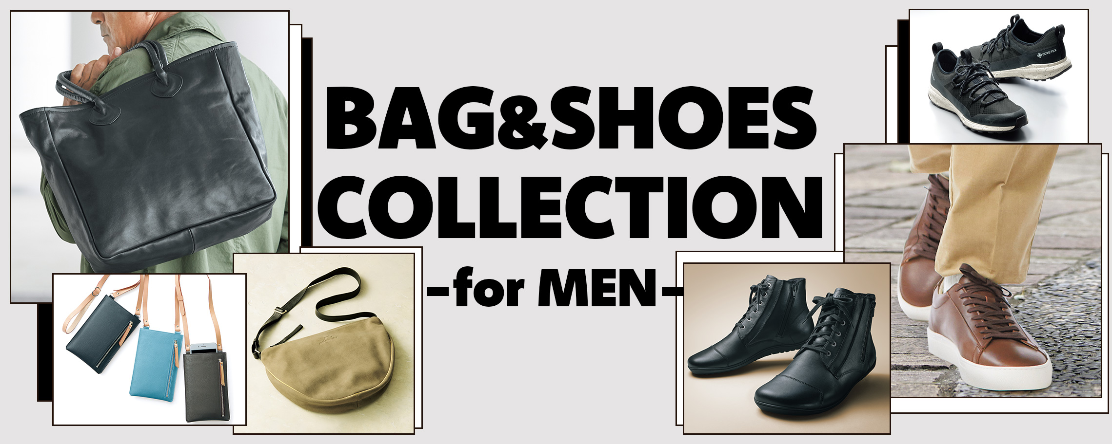 BAG&SHOES COLLECTION for Men