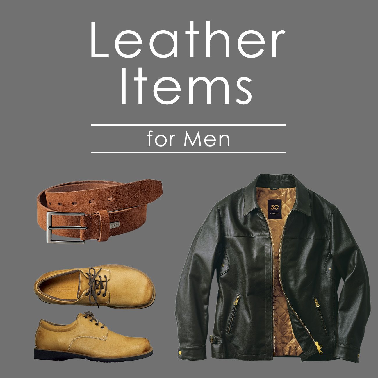【特集】Leather Items for MEN 【特集】Leather Items for MEN