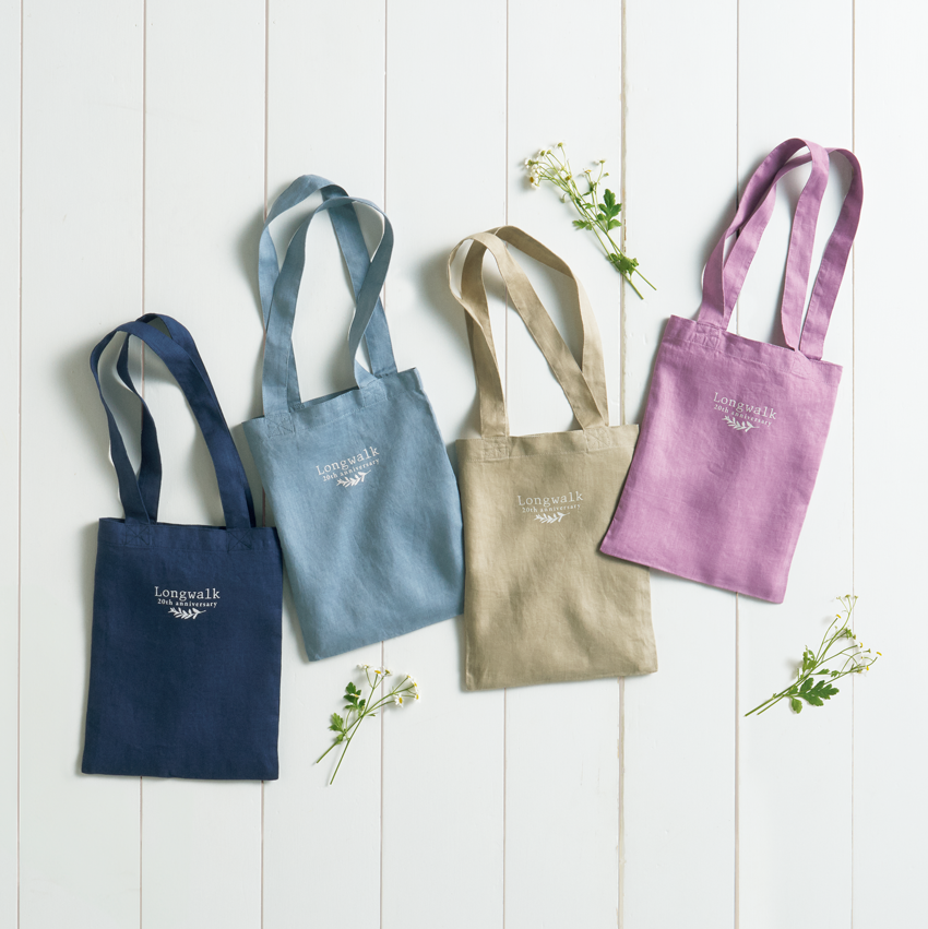 ロゴ入りリネントート