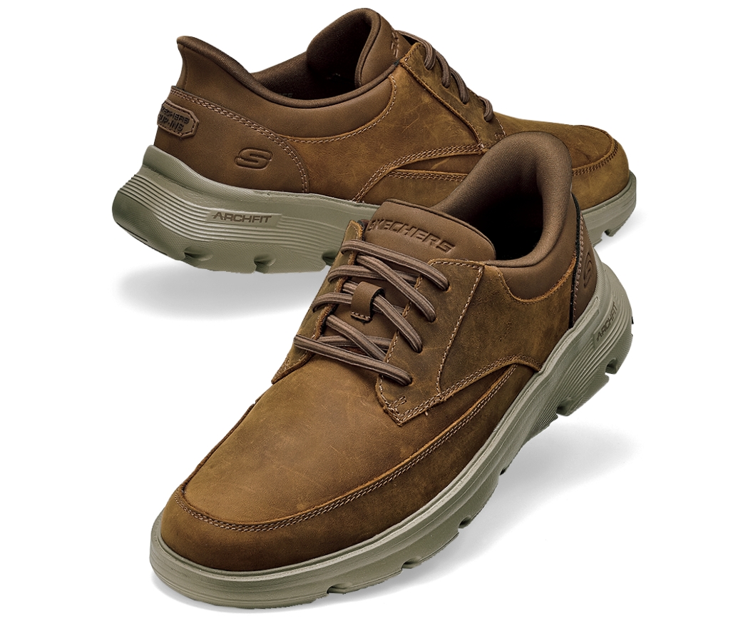 スリップインズ・歩きやすいレザースニーカー