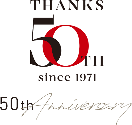 THANKS 50TH since 1971 / 50th Anniversary
