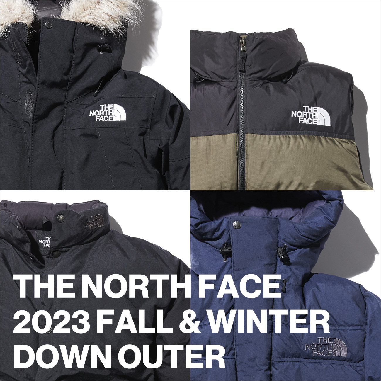 【特集】THE NORTH FACE 23FW DOWN OUTER