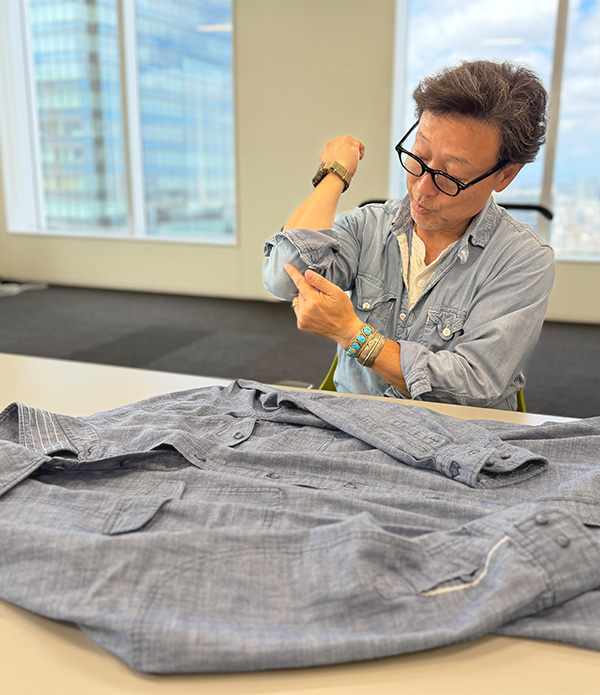 特に劣化しやすい部分を強化した今作を説明するMD北沢