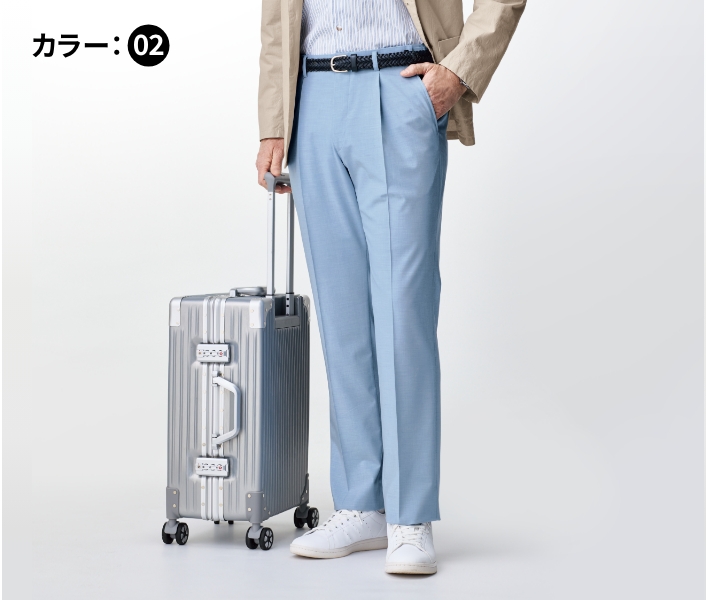 スーパークリース・トラベルストレッチスラックス