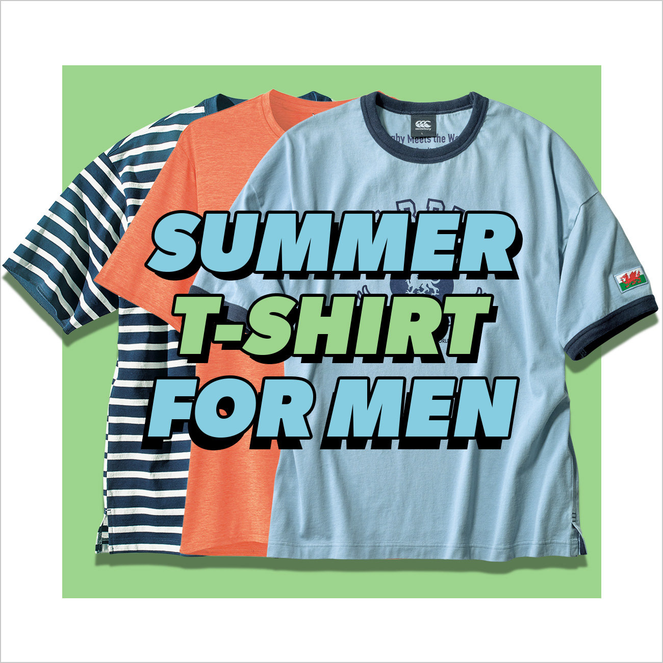 【特集】Tシャツコレクション for Men