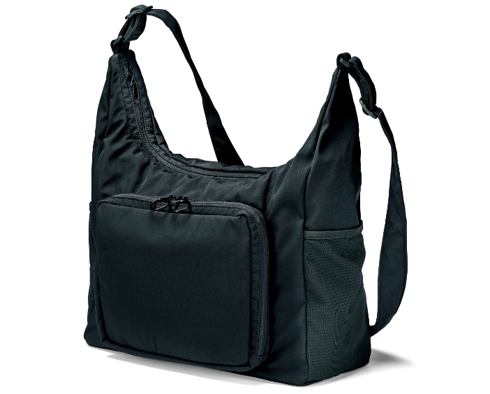 中身が見やすいトラベルショルダーバッグ